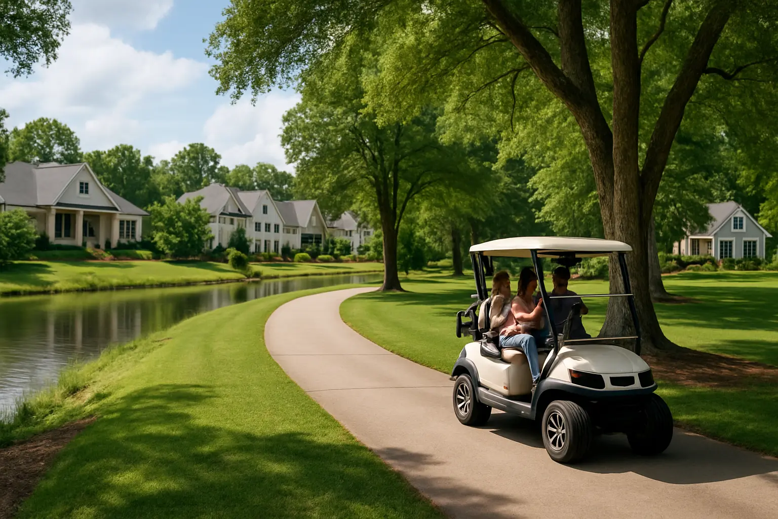 Golf Cart Paradise: Why Peachtree City's Unique Lifestyle is Drawing Home Buyers