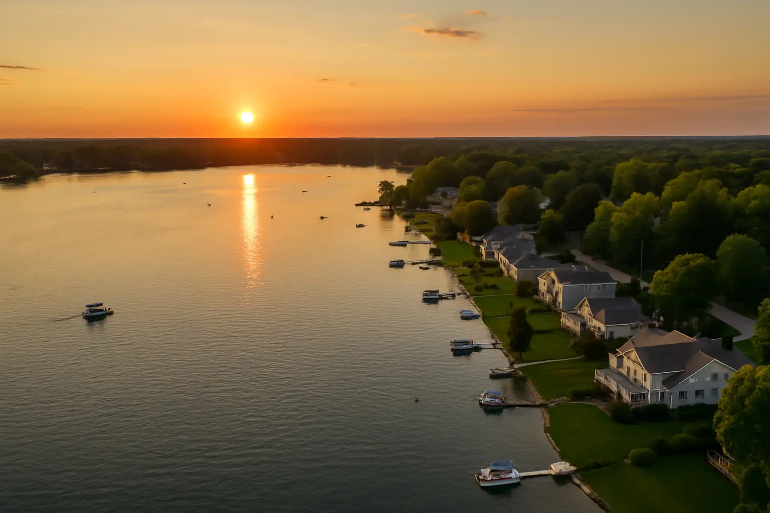 Whitmore Lake: Your Four-Season Paradise for Waterfront Living and Investment