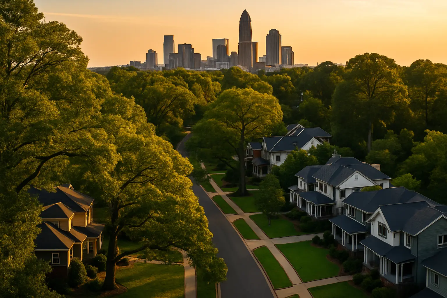 The Hidden Value of Charlotte's Tree-Lined Neighborhoods