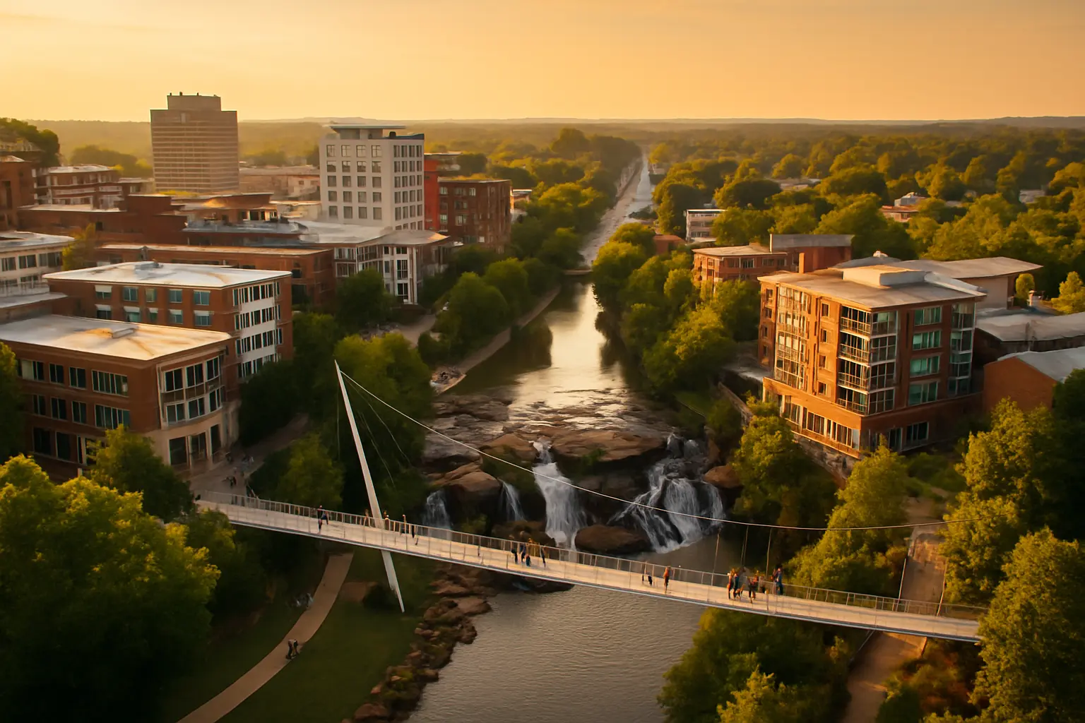 Why Greenville's Urban-Suburban Mix Is Redefining Modern Living