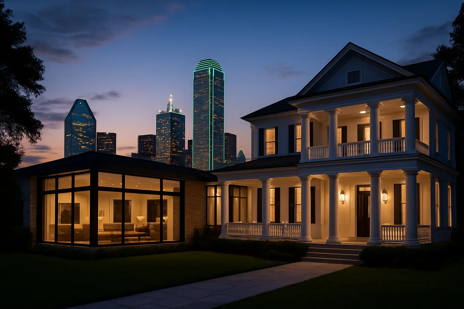Dallas Dream Homes: Where Urban Luxury Meets Southern Charm