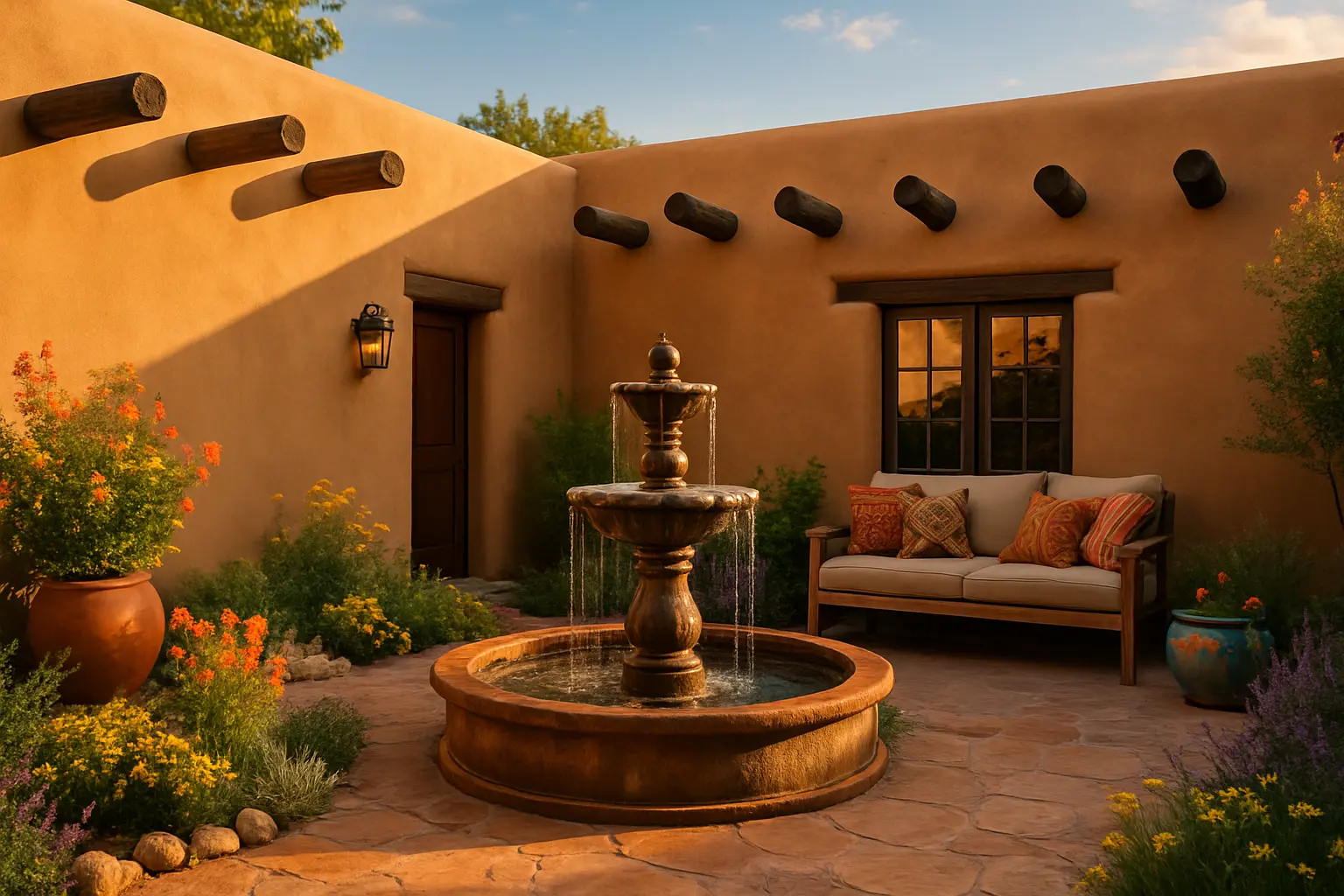Santa Fe's Hidden Courtyards: Where Southwest Charm Meets Modern Living