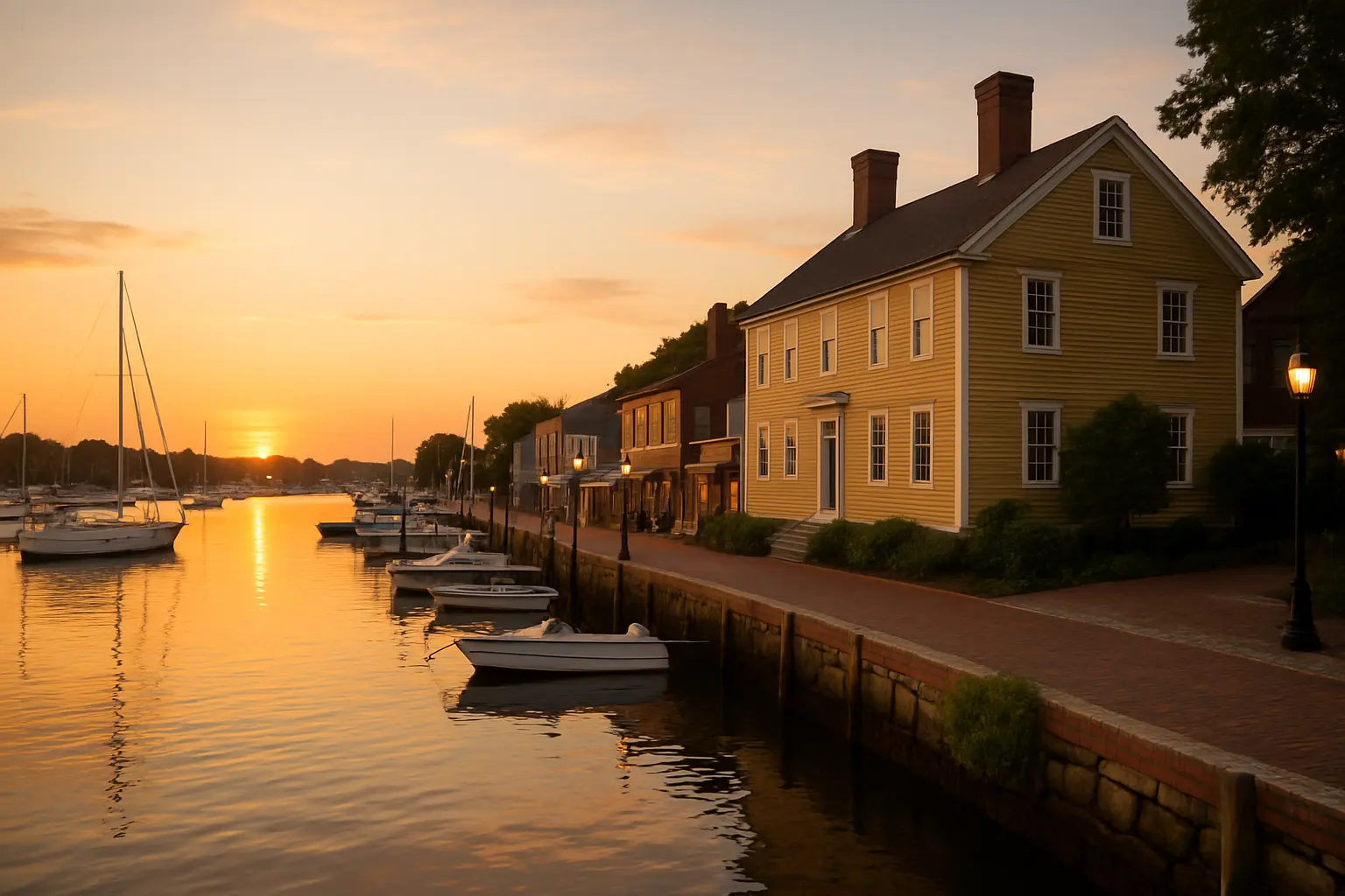Historic East Greenwich: Where Waterfront Charm Meets Modern Living