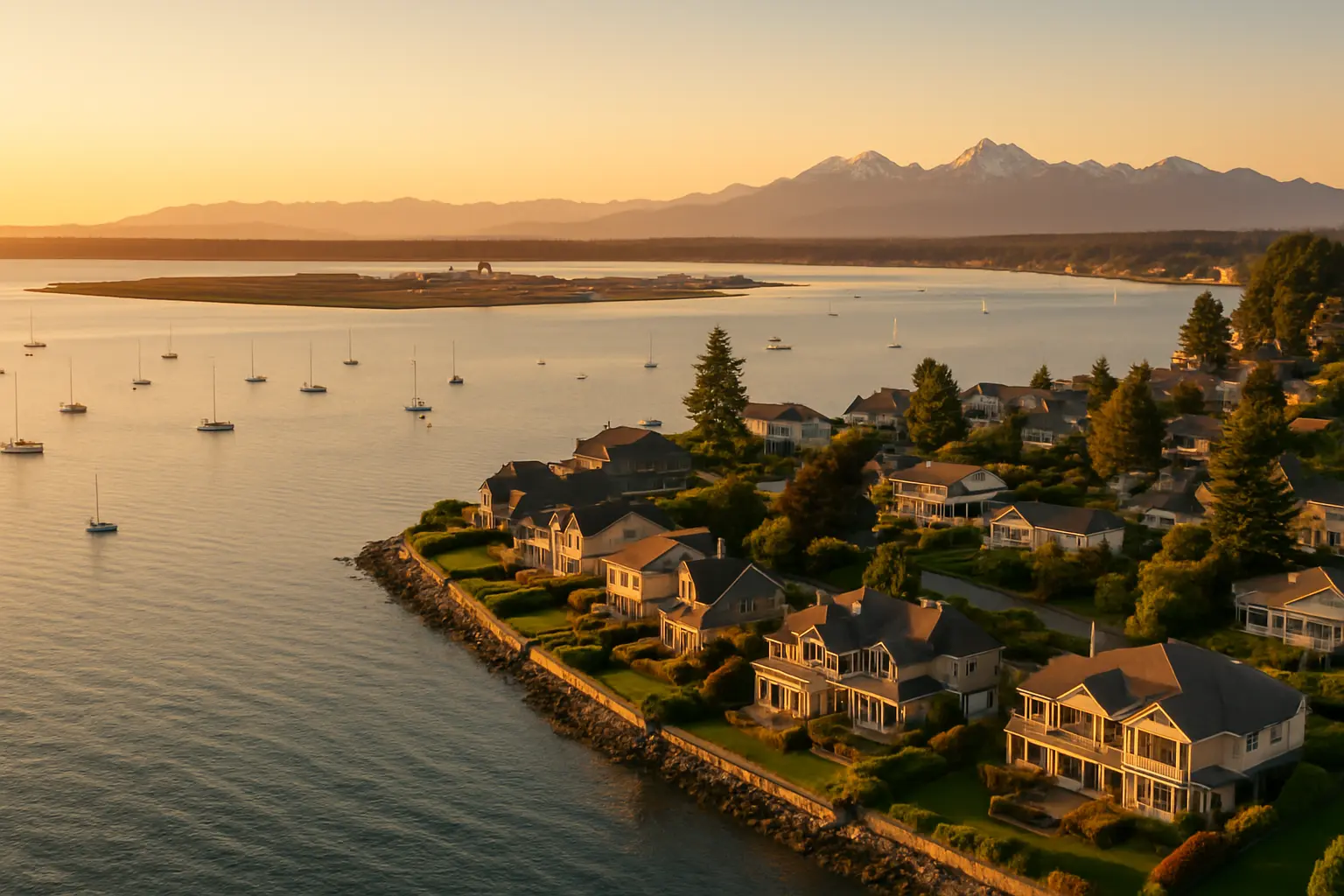 Waterfront Living in Oak Harbor: Where Naval Heritage Meets Luxury Real Estate