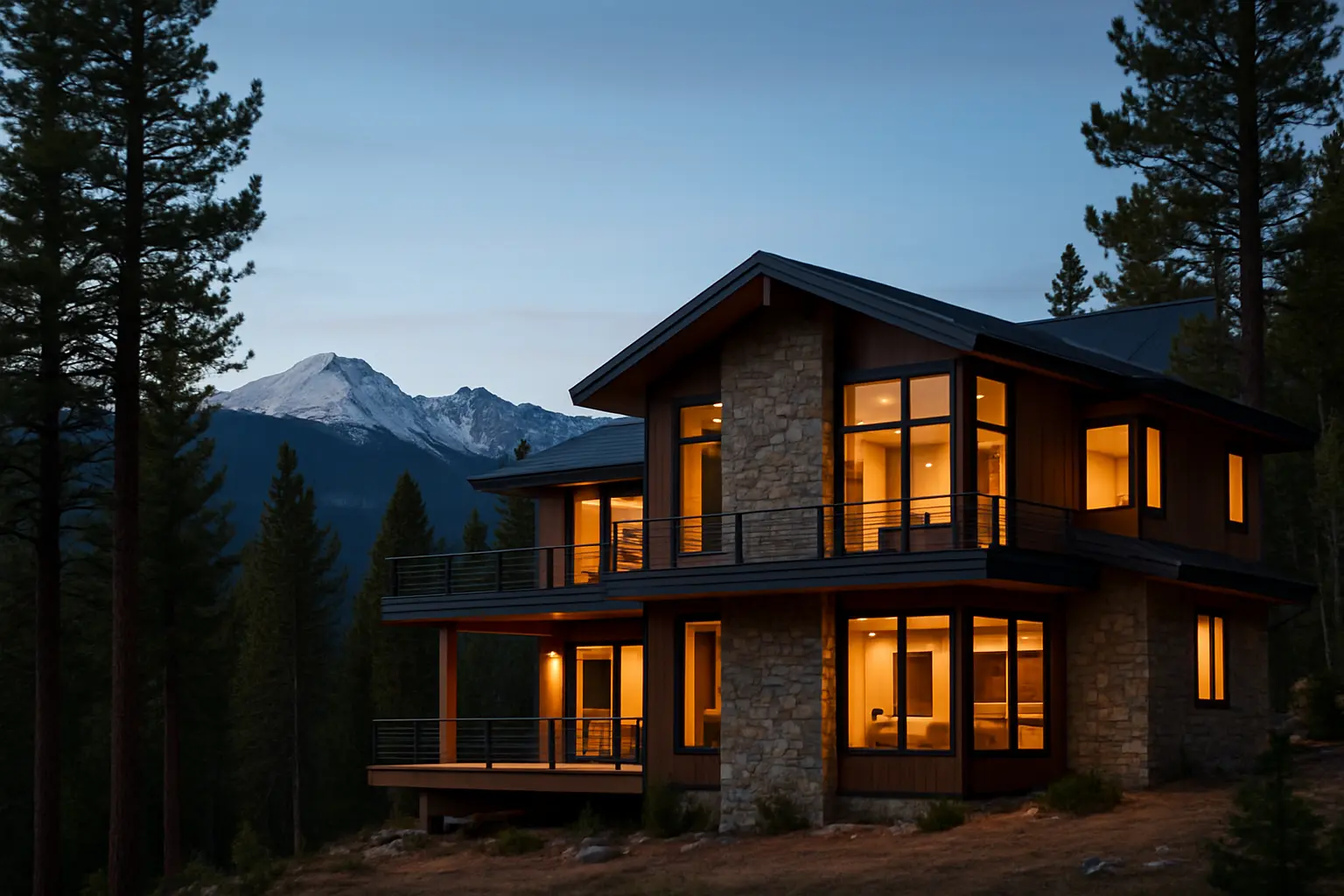 Mountain Living Meets Modern Luxury: Your Nederland Dream Home Awaits