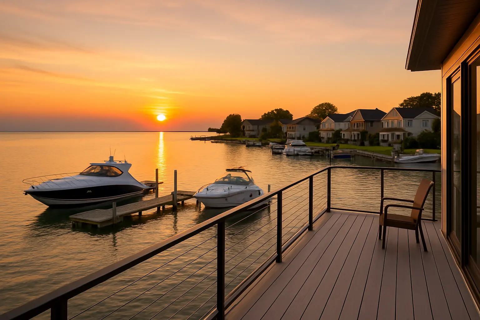 Waterfront Living in New Baltimore: Your Gateway to Lake St. Clair Paradise