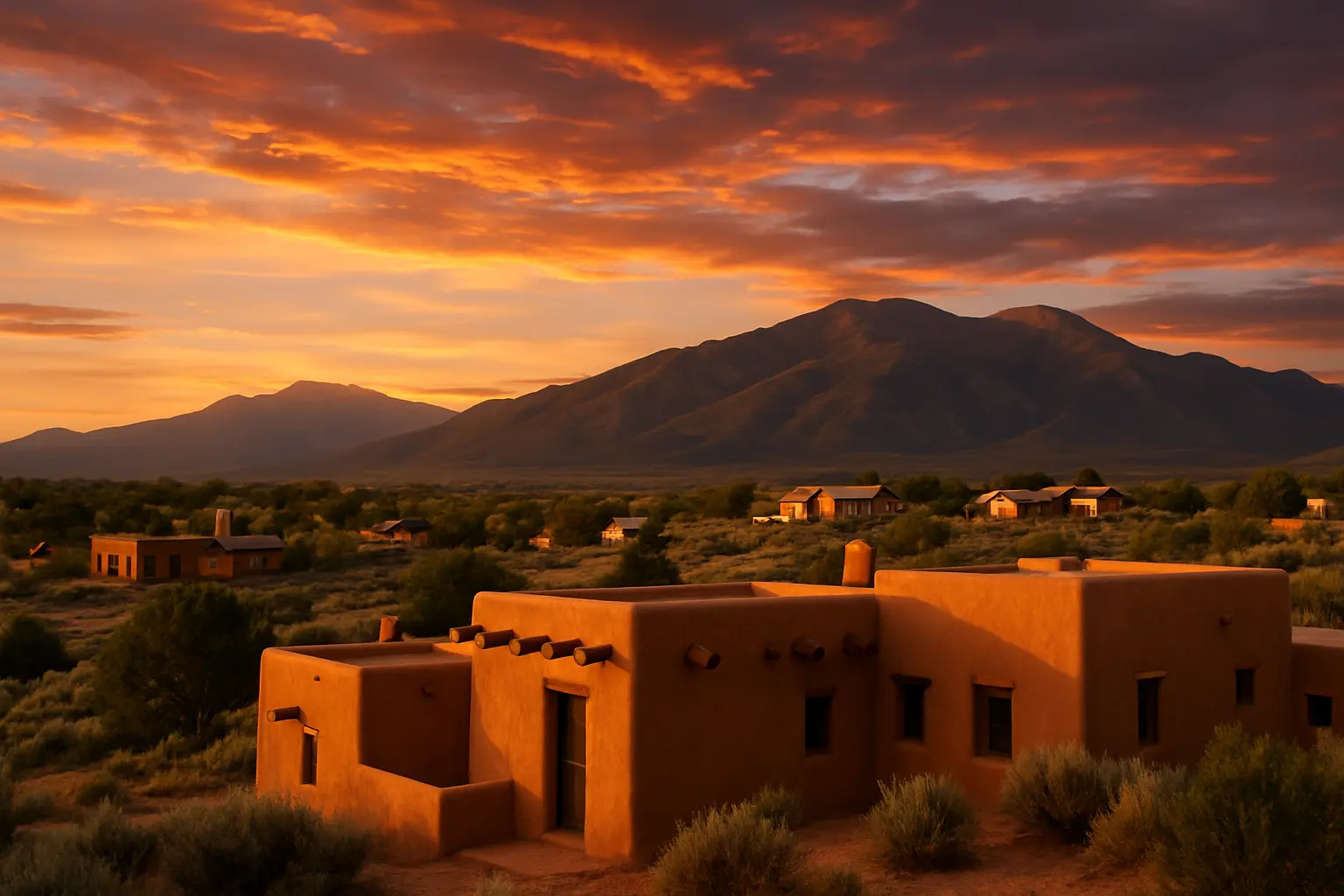 Taos: Where Adobe Dreams Meet Modern Mountain Living