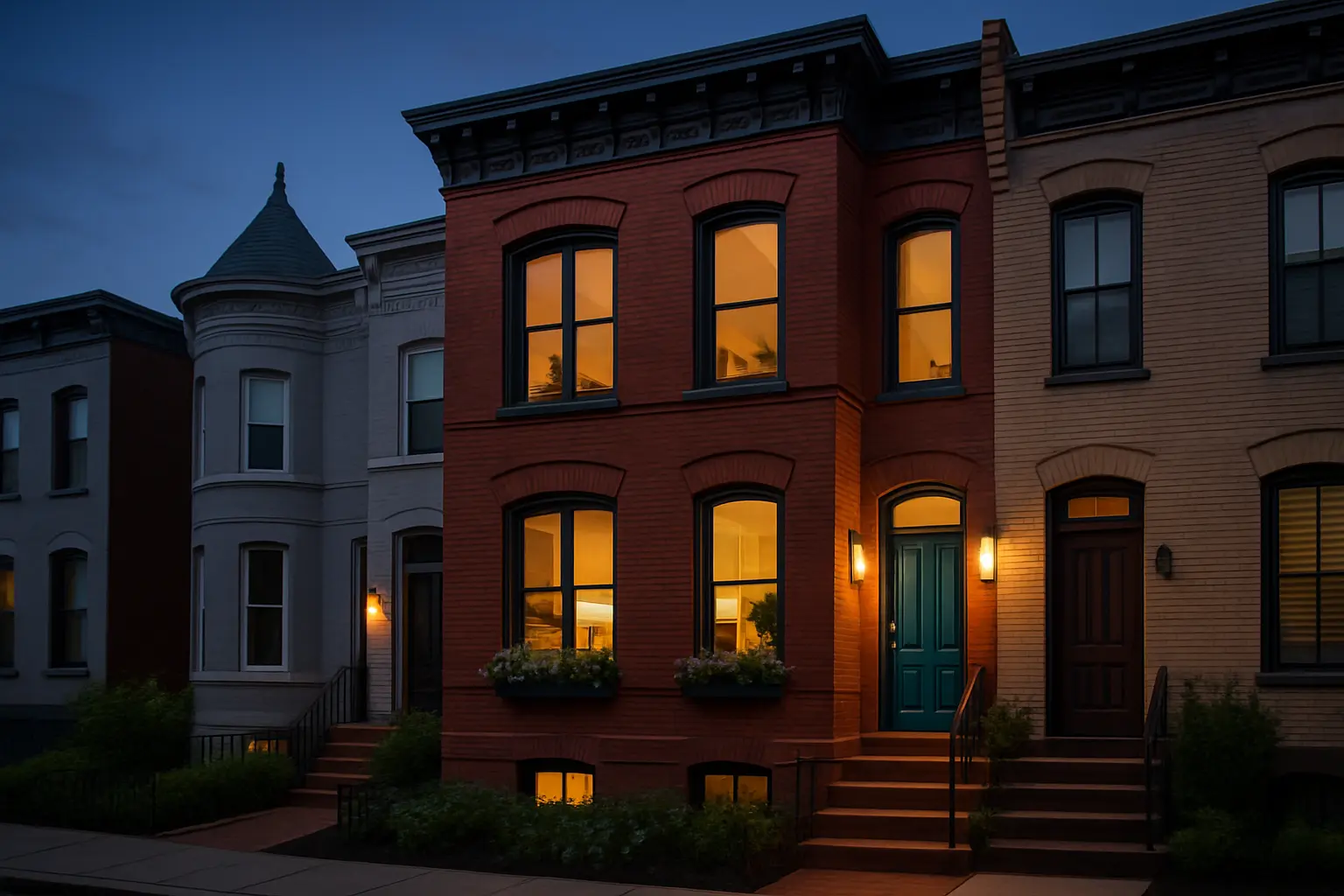 Hidden Gems of DC's Historic Row Houses: A Modern Living Paradise