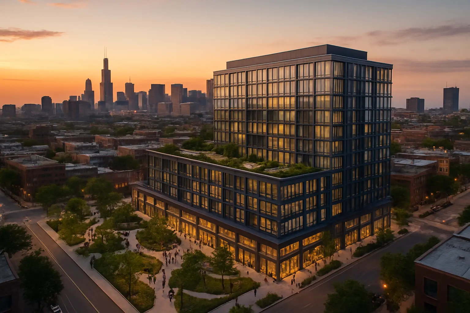 From Empty Lots to Urban Oasis: Chicago's Mixed-Use Development Revolution
