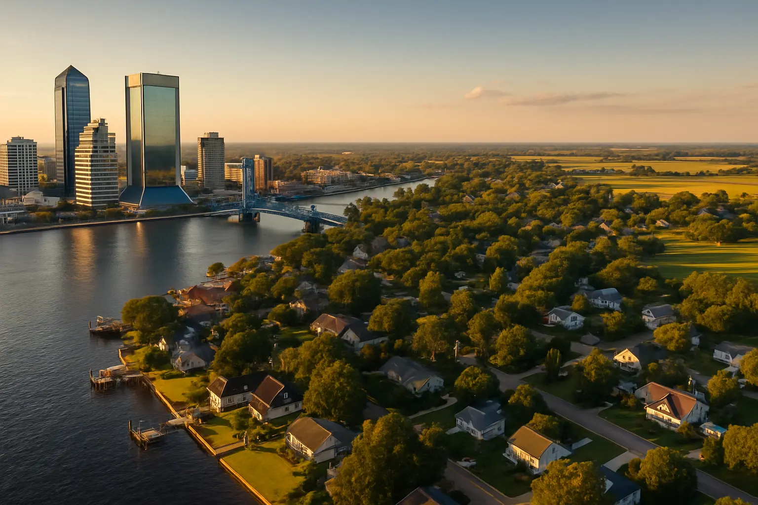 From Urban Pulse to Rural Charm: Jacksonville's Expanding Real Estate Horizons