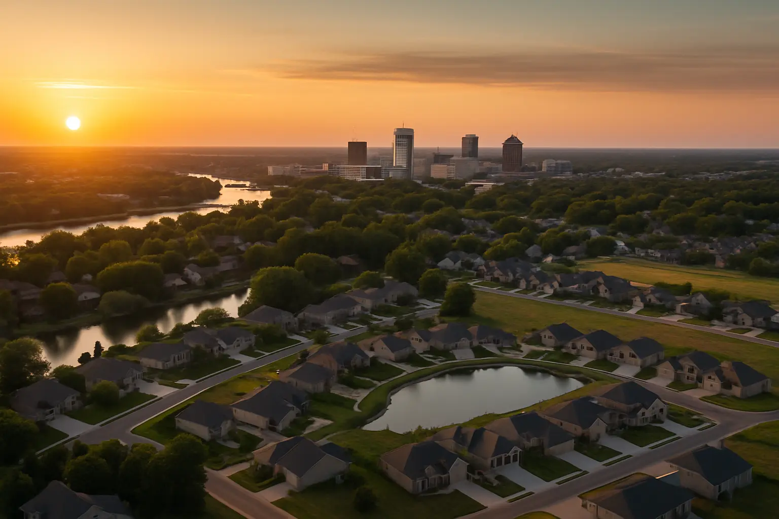The Golden Triangle: Why Wichita, Andover, and Derby Form Kansas's Hottest Real Estate Market