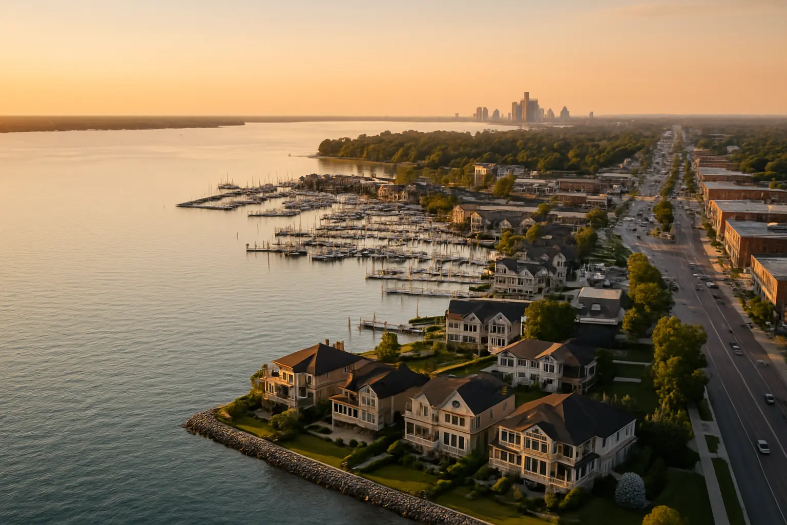 Waterfront Living Meets Urban Convenience: The Saint Clair Shores-Grosse Pointe Connection