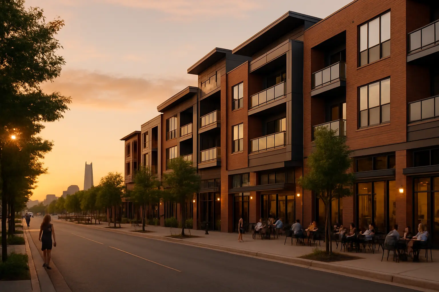 Edmond's Urban Renaissance: The Perfect Blend of Business and Residential Living