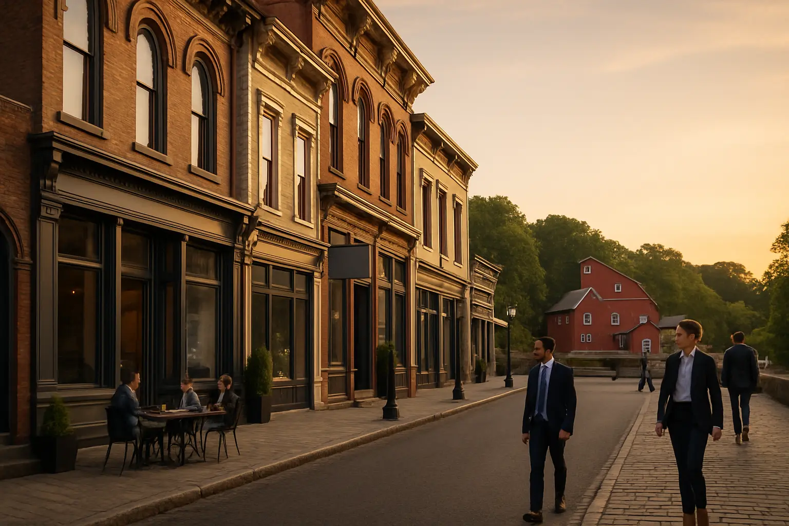 Clinton's Business Revolution: Where Historic Architecture Meets Modern Enterprise