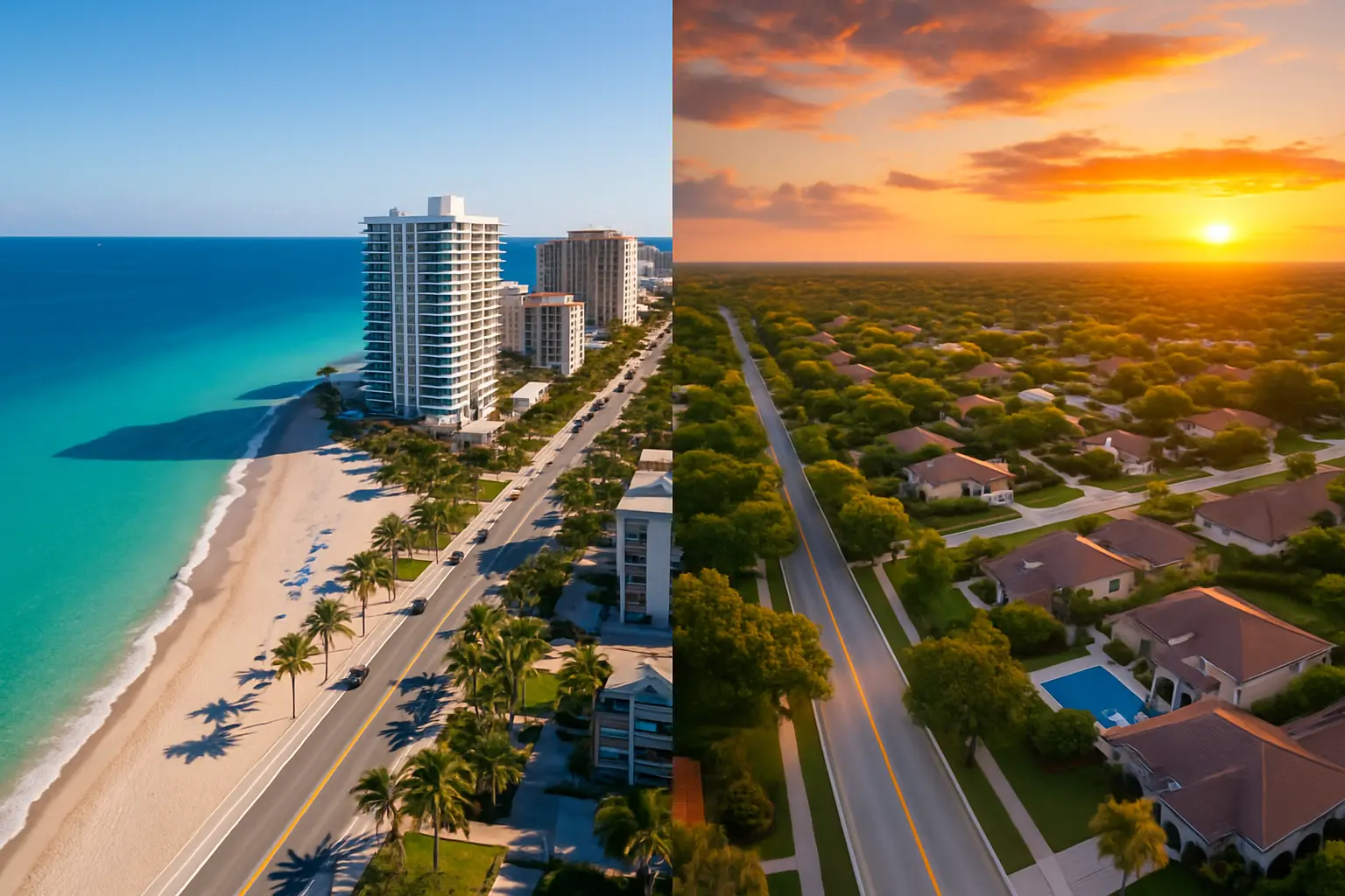 From Beachside to Suburban Bliss: A Tale of Two Florida Markets