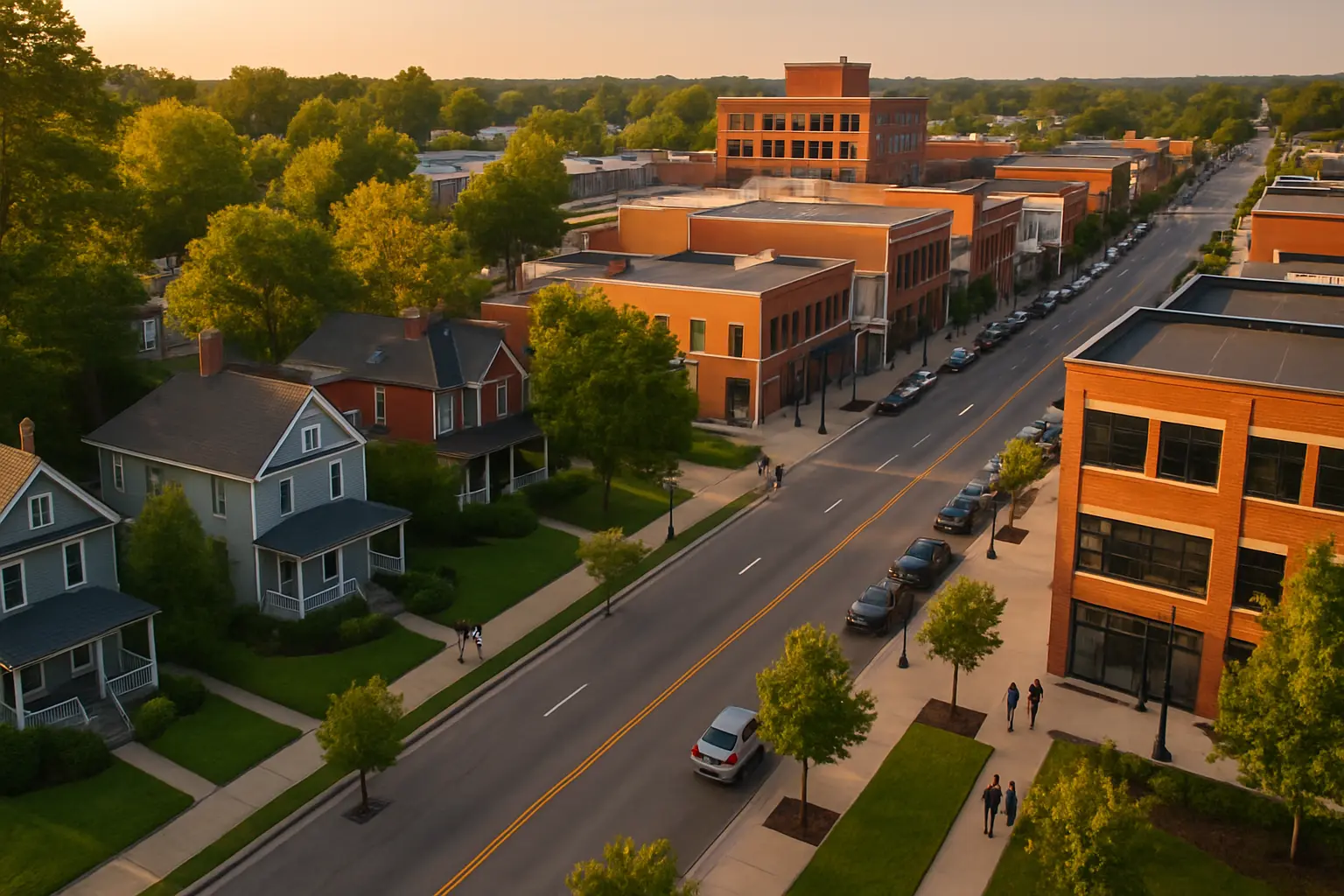 The Business Hub Next Door: Milford's Commercial-Residential Harmony