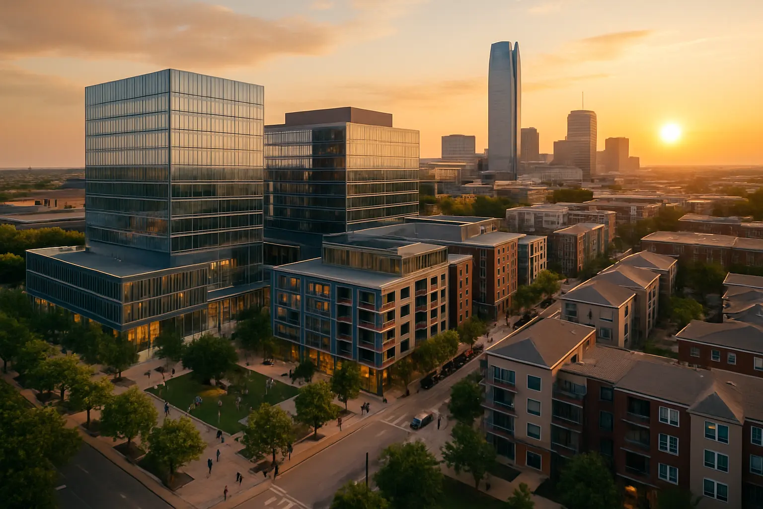 The Rise of Innovation District: Oklahoma City's Commercial-Residential Renaissance