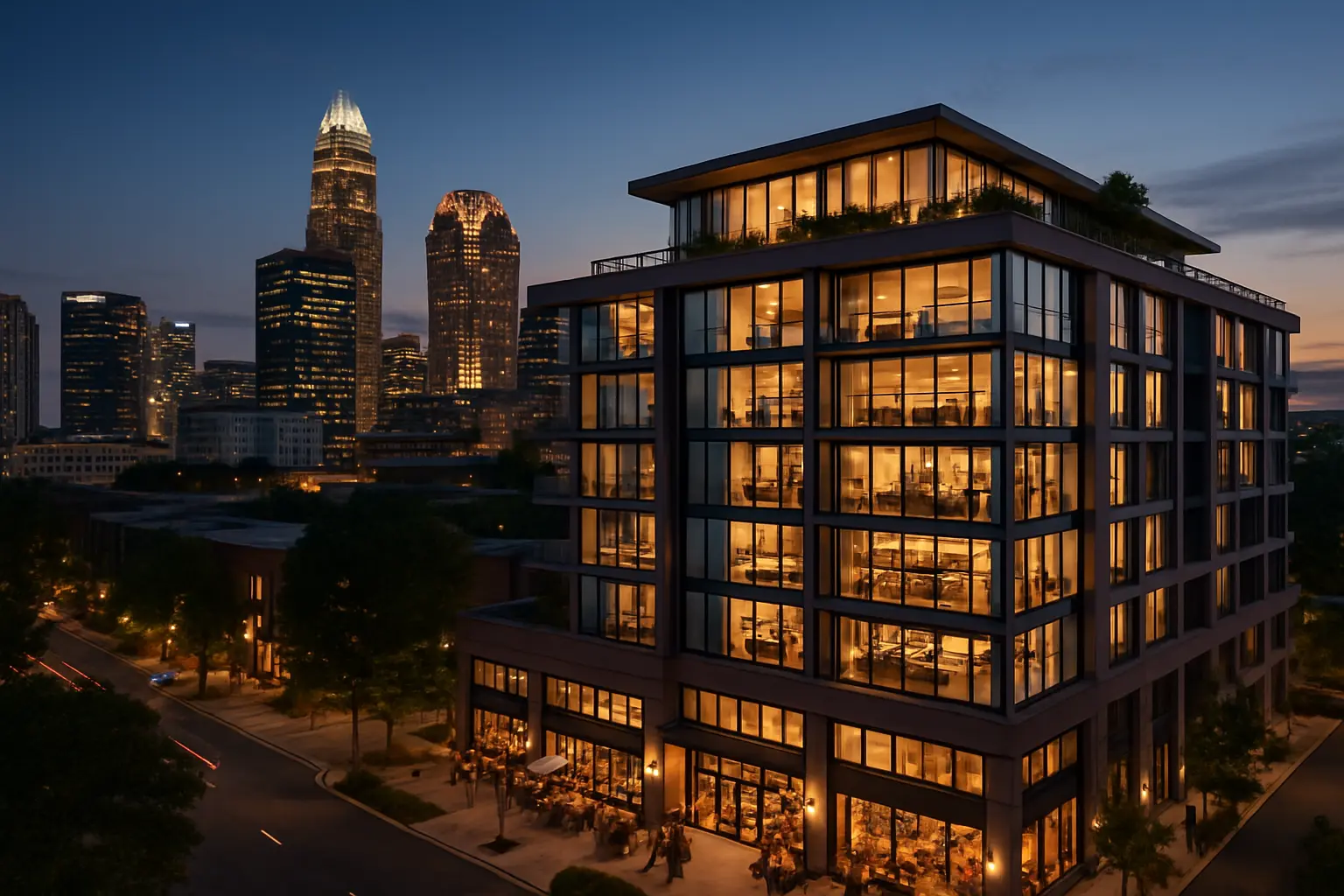 From Office to Living Space: Charlotte's Revolutionary Mixed-Use Renaissance