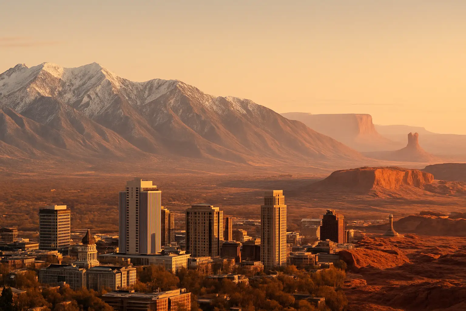 From Urban Bustle to Desert Serenity: Utah's Diverse Real Estate Landscape