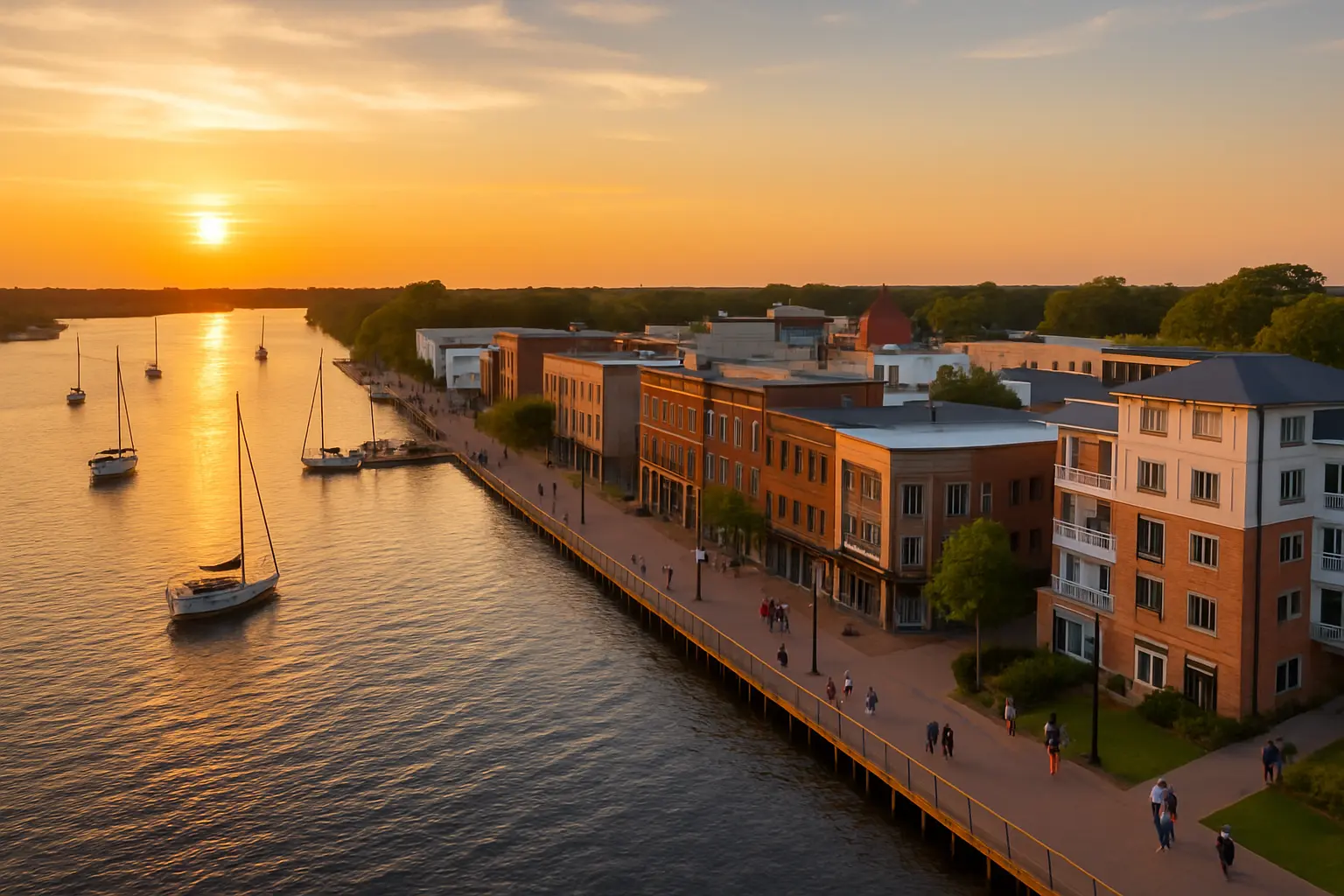 Elizabeth City's Waterfront Revolution: Where Business Meets Coastal Living
