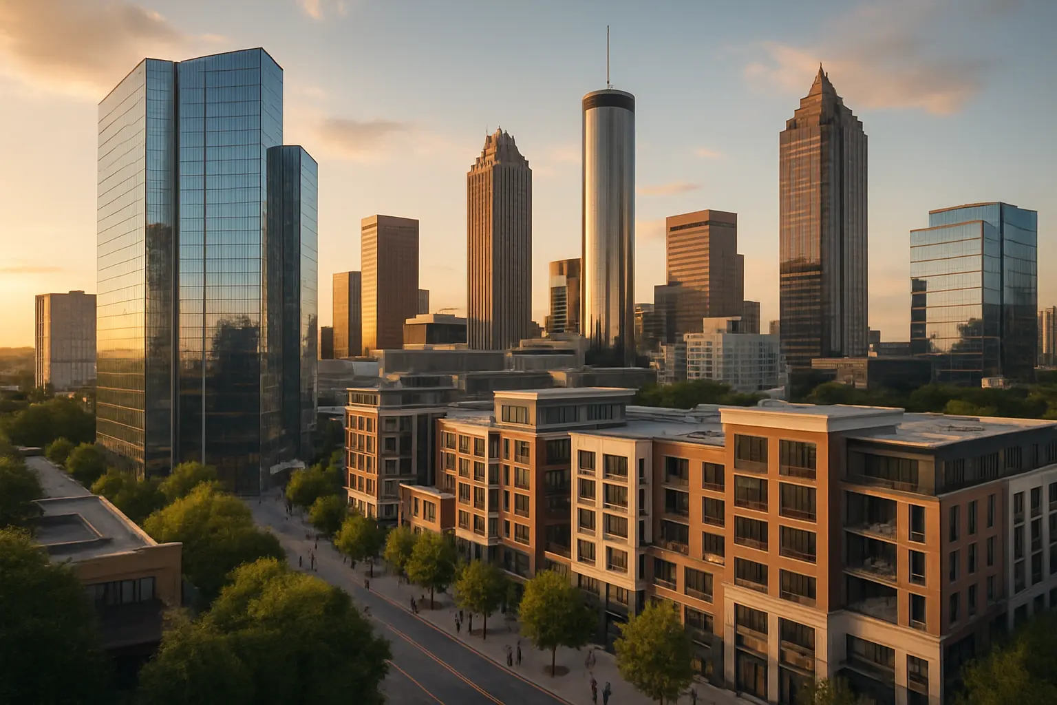 From Startups to Skyscrapers: Atlanta's Business District Evolution