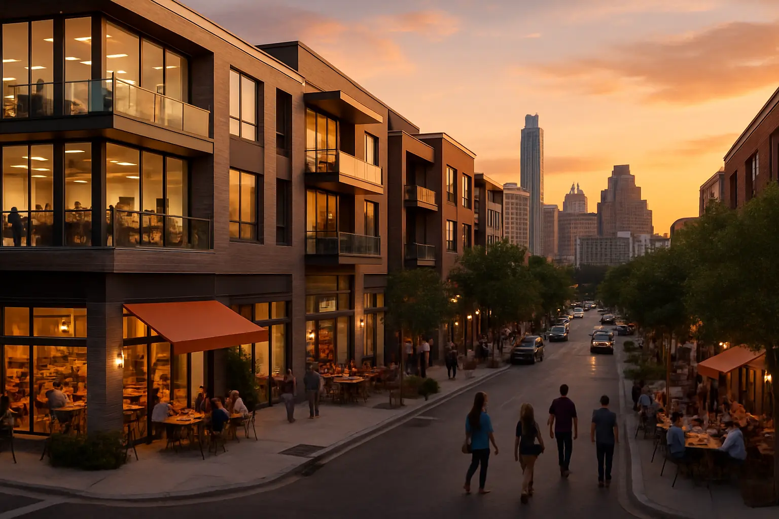 The Secret to Austin's Thriving Live-Work-Play Developments