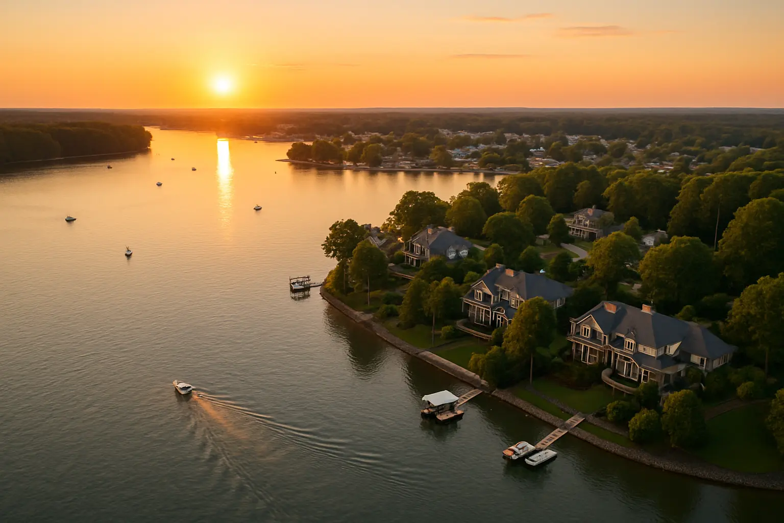 Kerr Lake Living: The Perfect Blend of Waterfront Luxury and Small-Town Charm