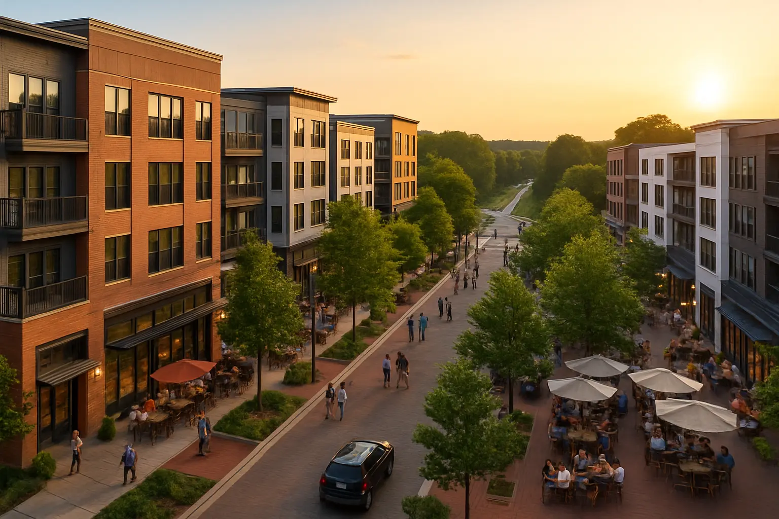 Crofton's Business District Evolution: Where Commerce Meets Community