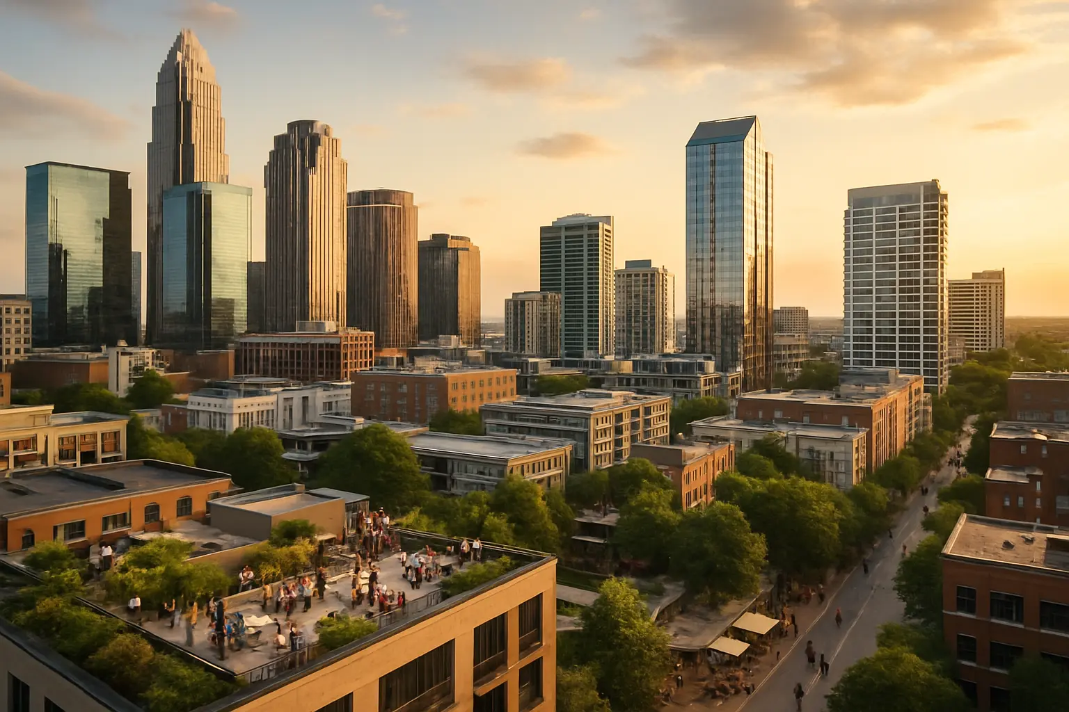 Charlotte's Business District Evolution: Where Commerce Meets Community