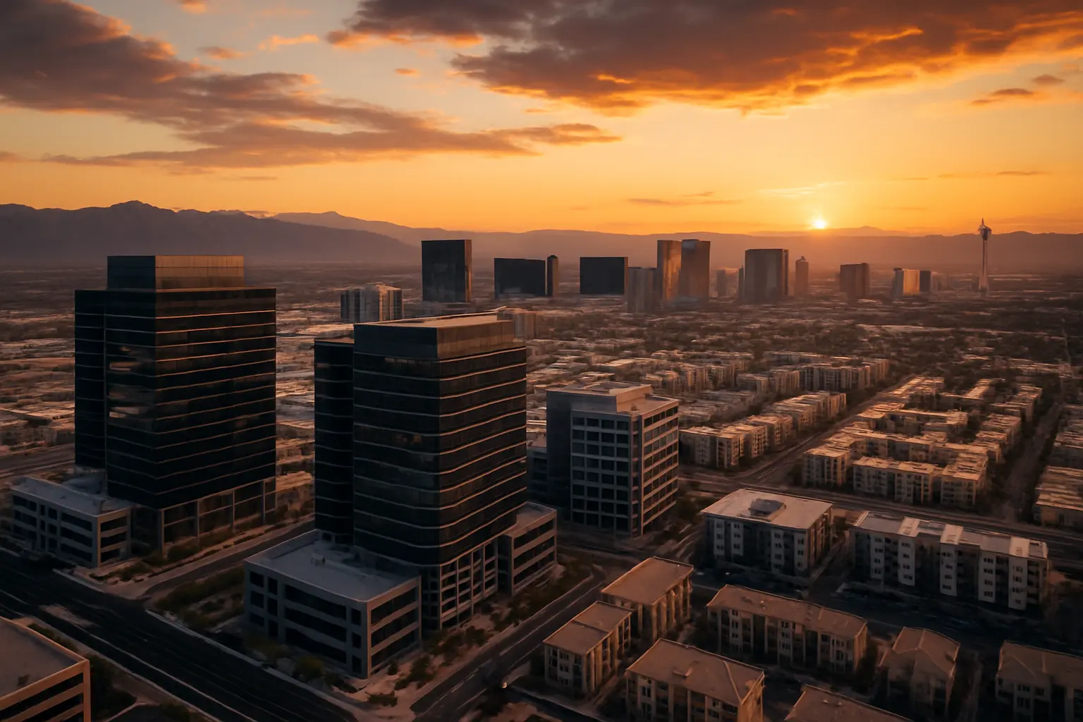 Desert Oasis to Business Hub: Las Vegas' Real Estate Renaissance