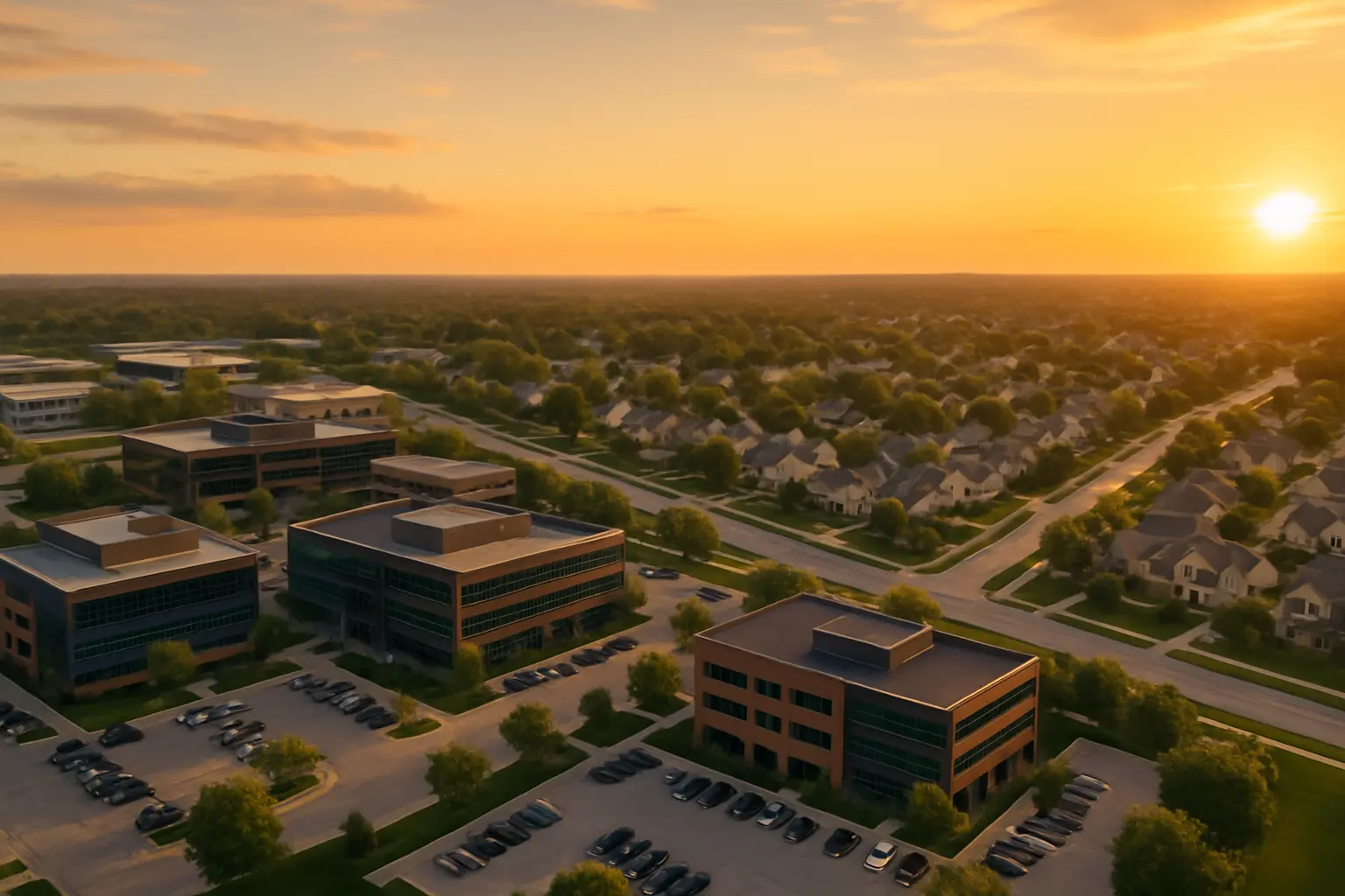 From Business Parks to Family Homes: Papillion's Diverse Real Estate Landscape