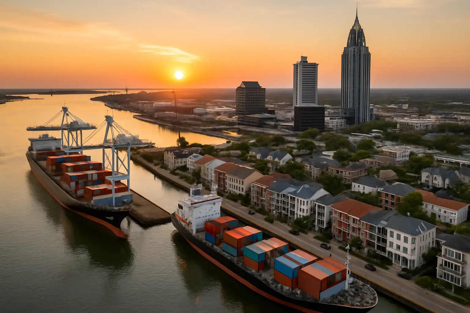 Mobile's Port-Side Properties: The Next Big Investment Wave