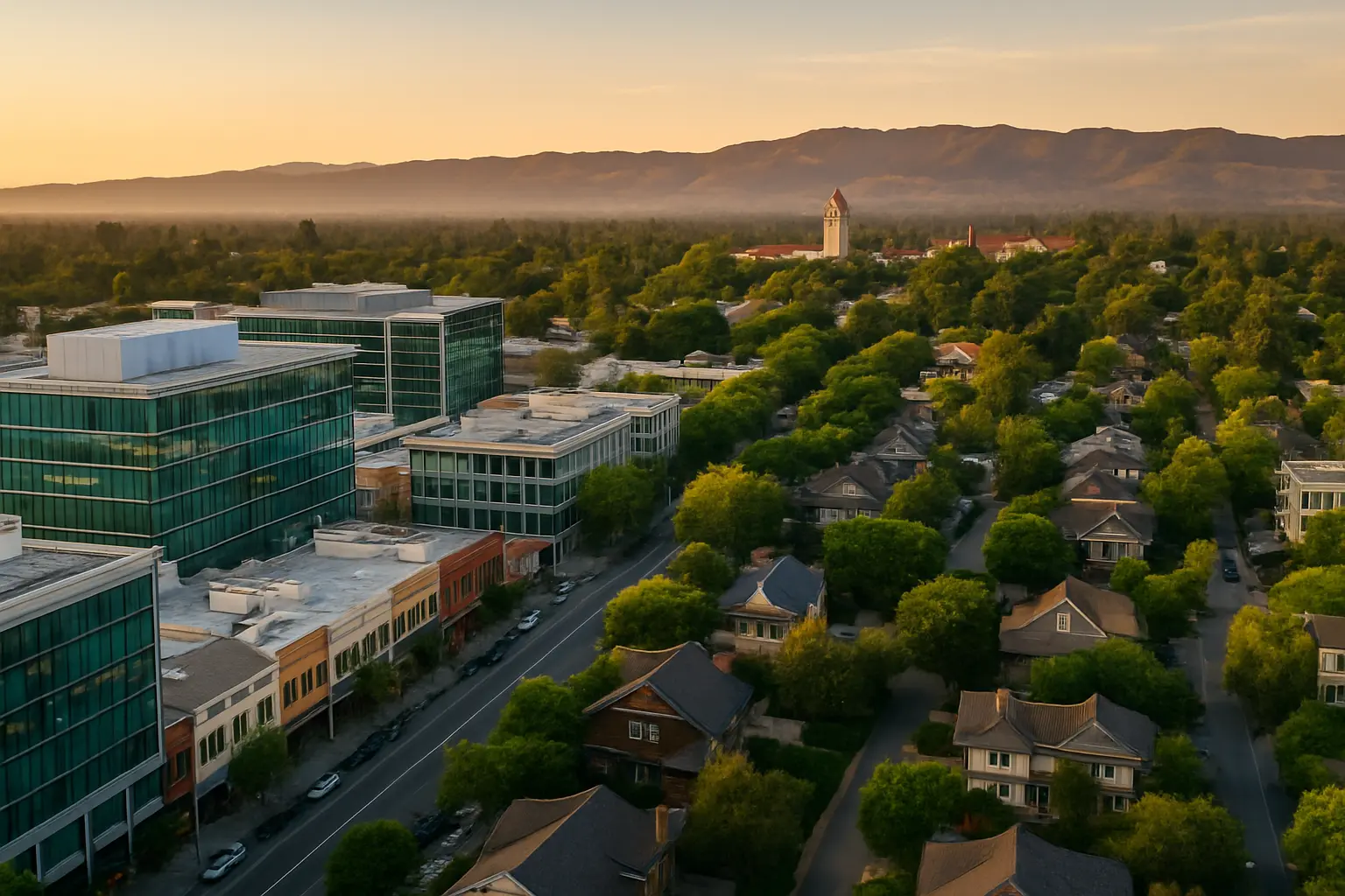 Palo Alto's Innovation District: Where Business Meets Residential Harmony