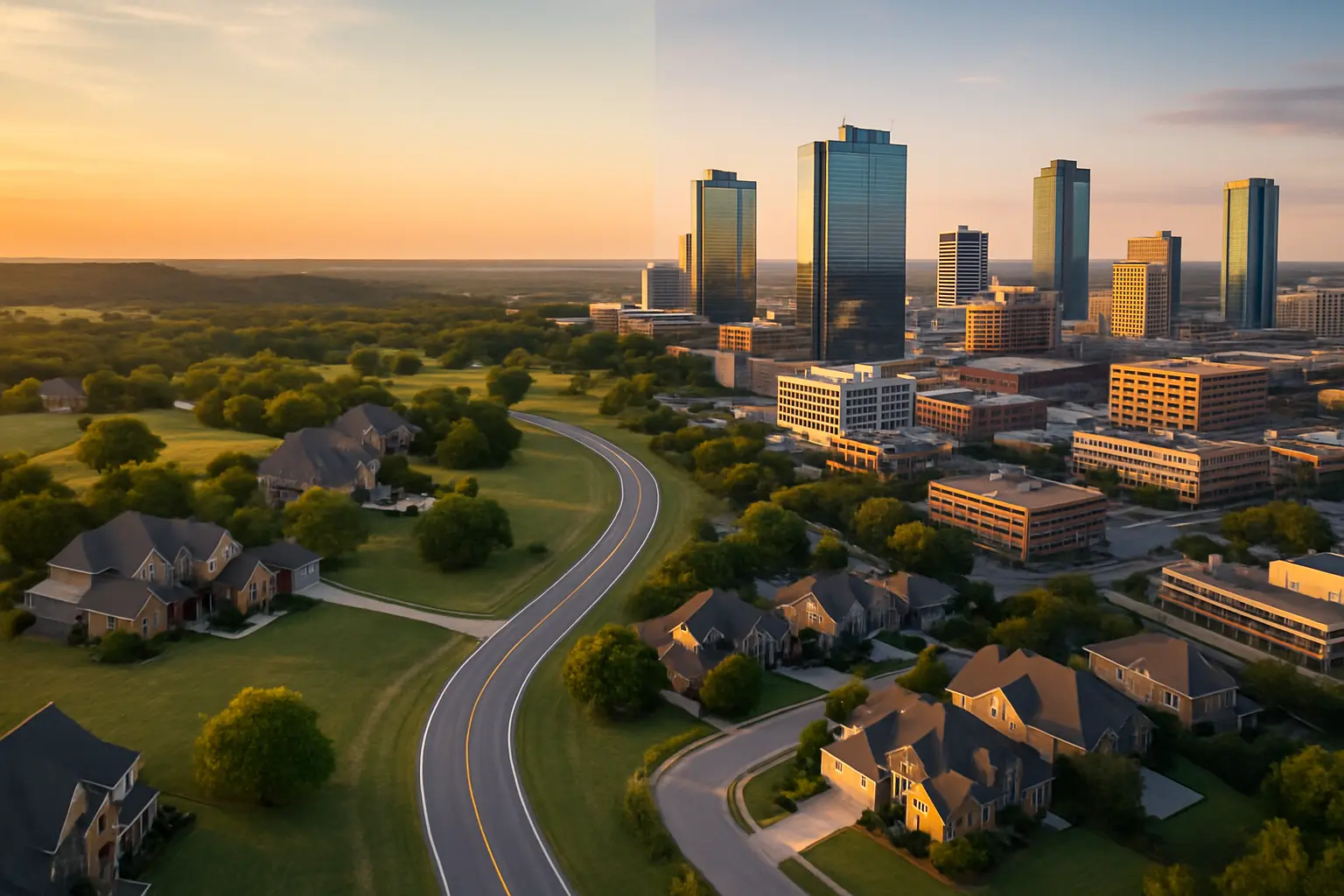 The Rural-Urban Connection: Why Aledo and Fort Worth Are Perfect for Property Portfolio Diversification