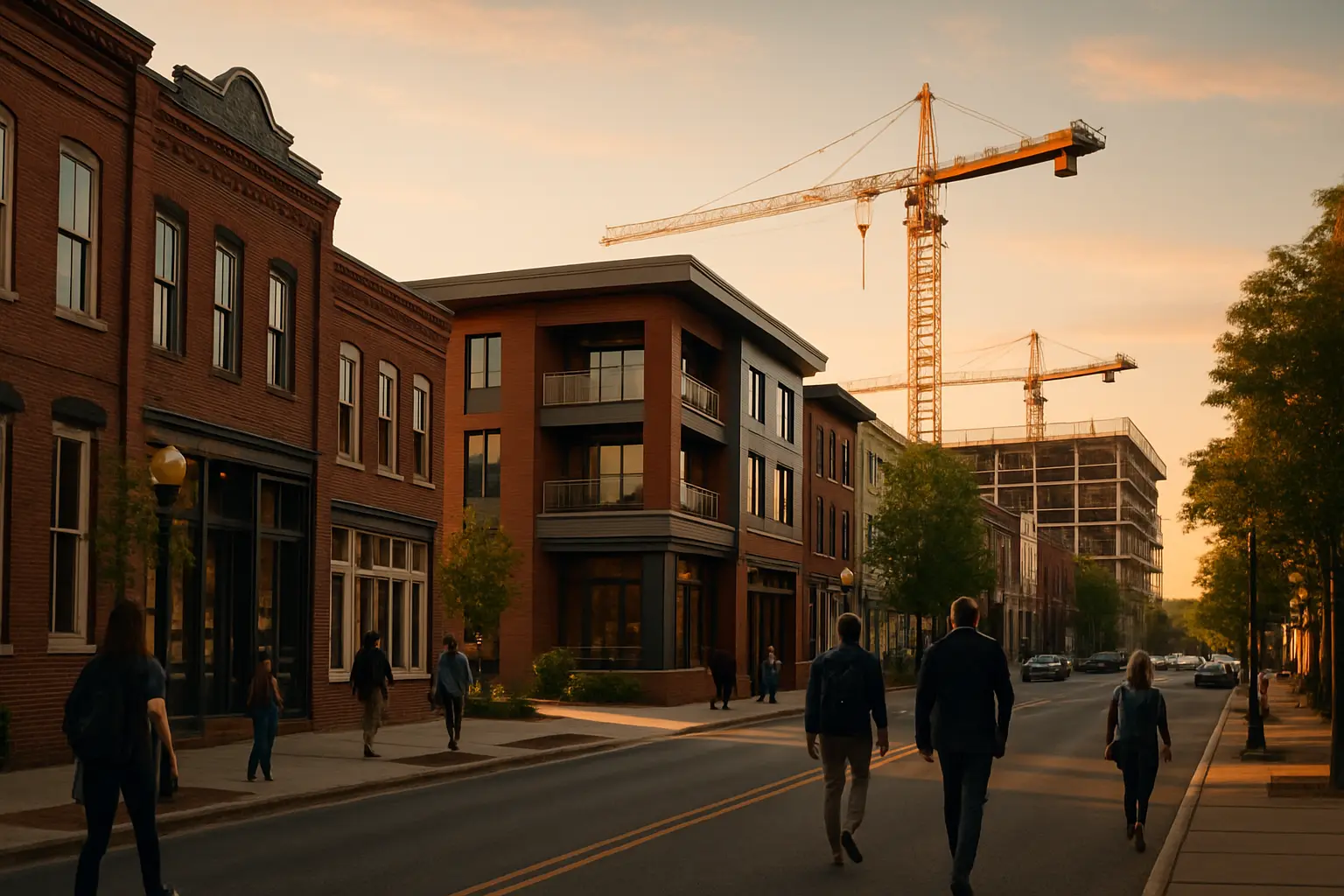 From Campus Town to Business Hub: Farmville's Dual Market Evolution