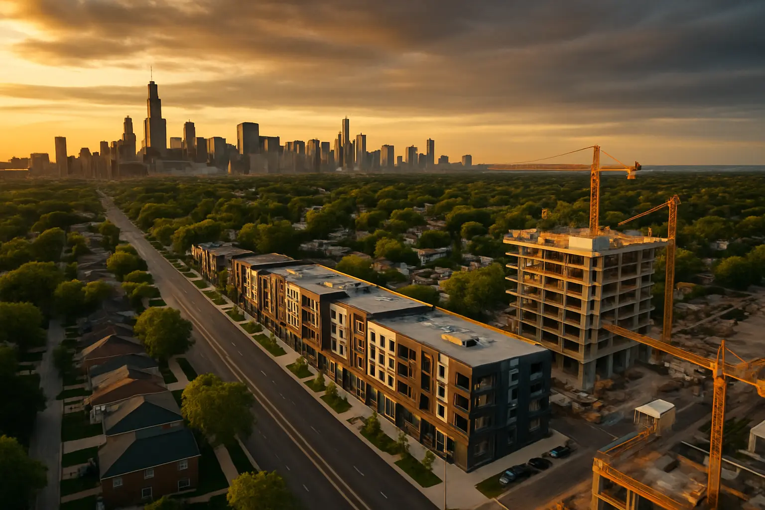 From City to Suburbs: The Strategic Investment Corridor Between Chicago and Evergreen Park