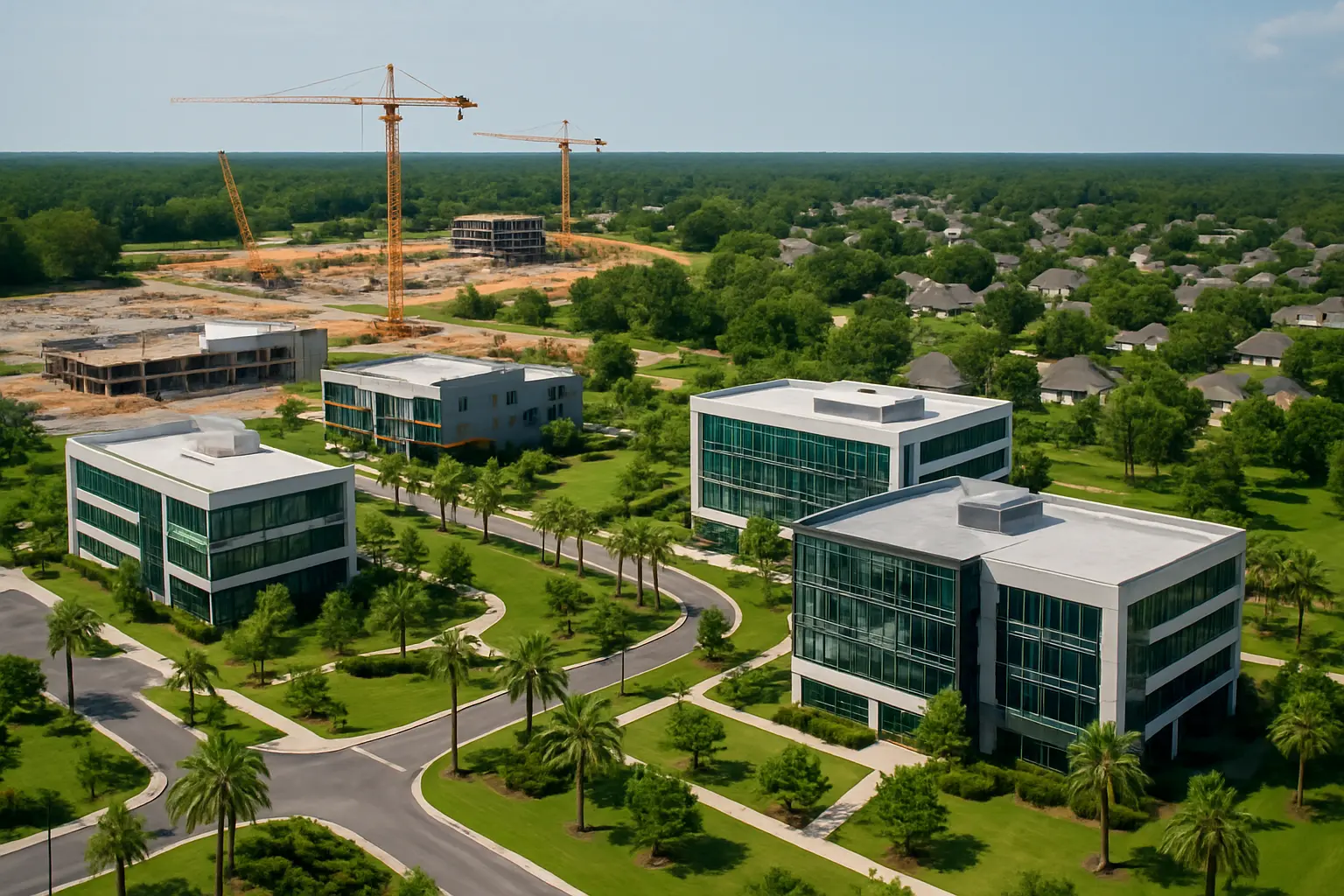 The Emerald Coast's Economic Triangle: Milton, Pace, and Cantonment's Commercial Boom