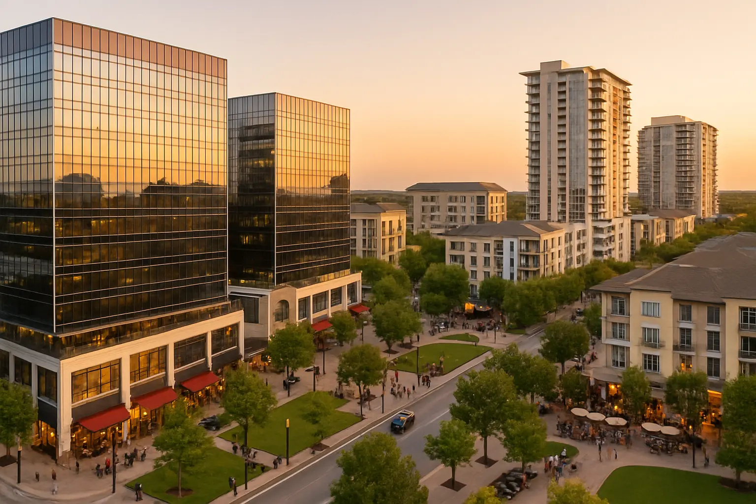 From Empty Spaces to Thriving Places: The Commercial Revolution in Dallas-Grand Prairie