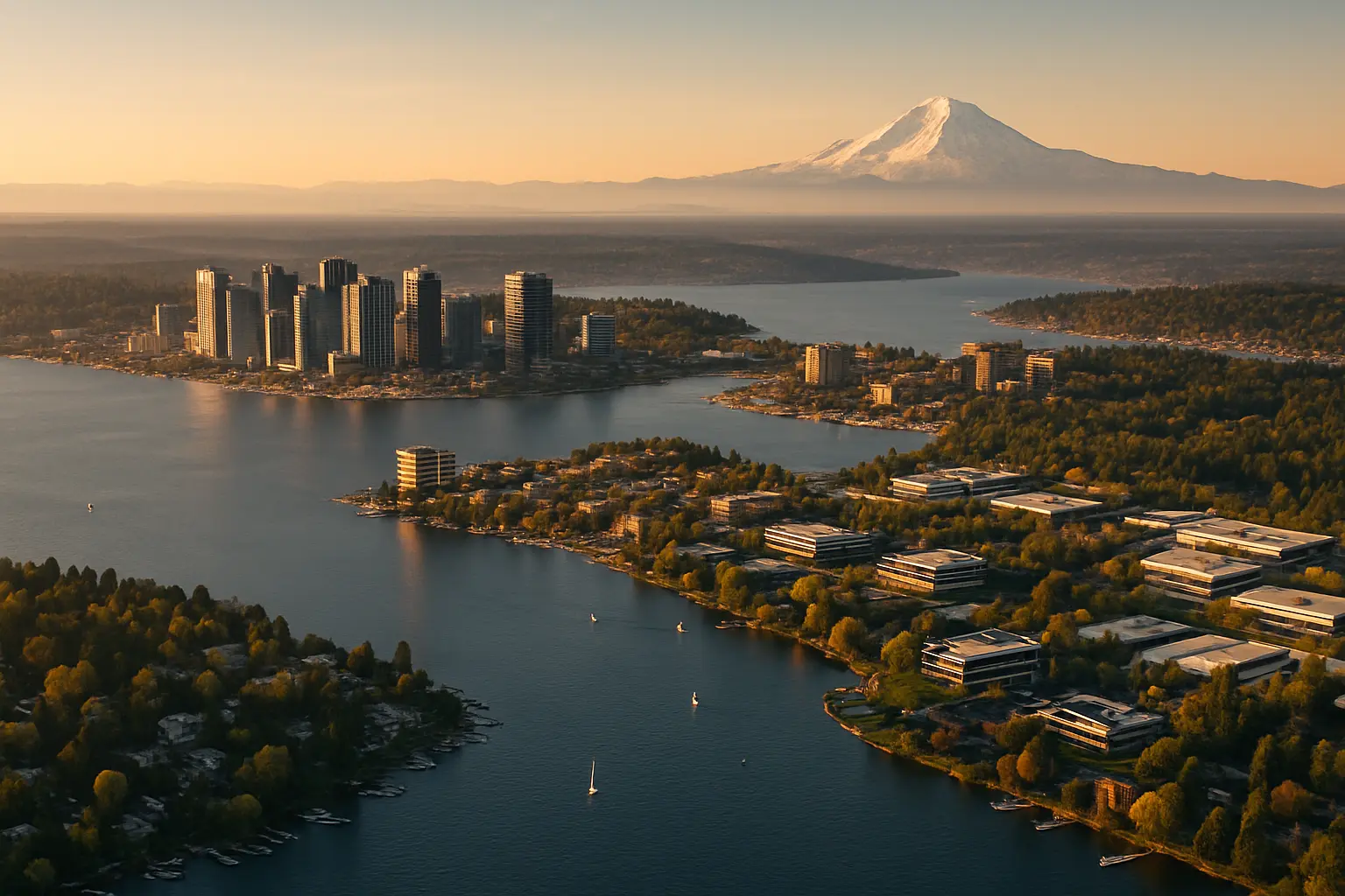 The Eastside Triangle: How Bellevue, Redmond, and Kirkland Are Reshaping Puget Sound's Real Estate Future
