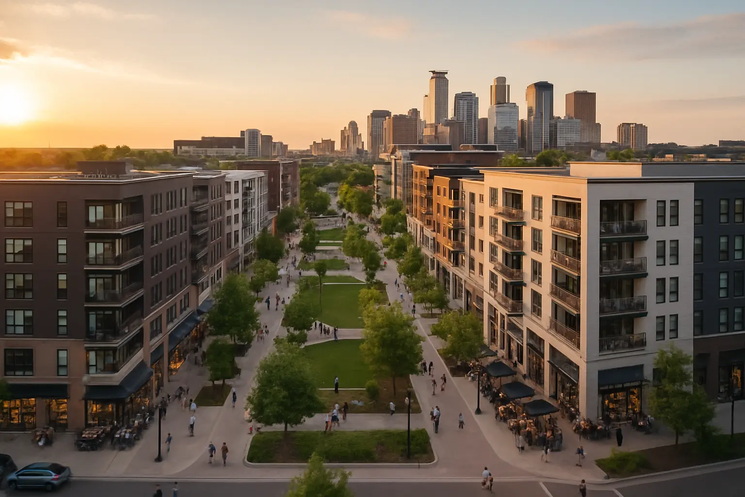The Rise of Mixed-Use Developments: Twin Cities' Urban Evolution