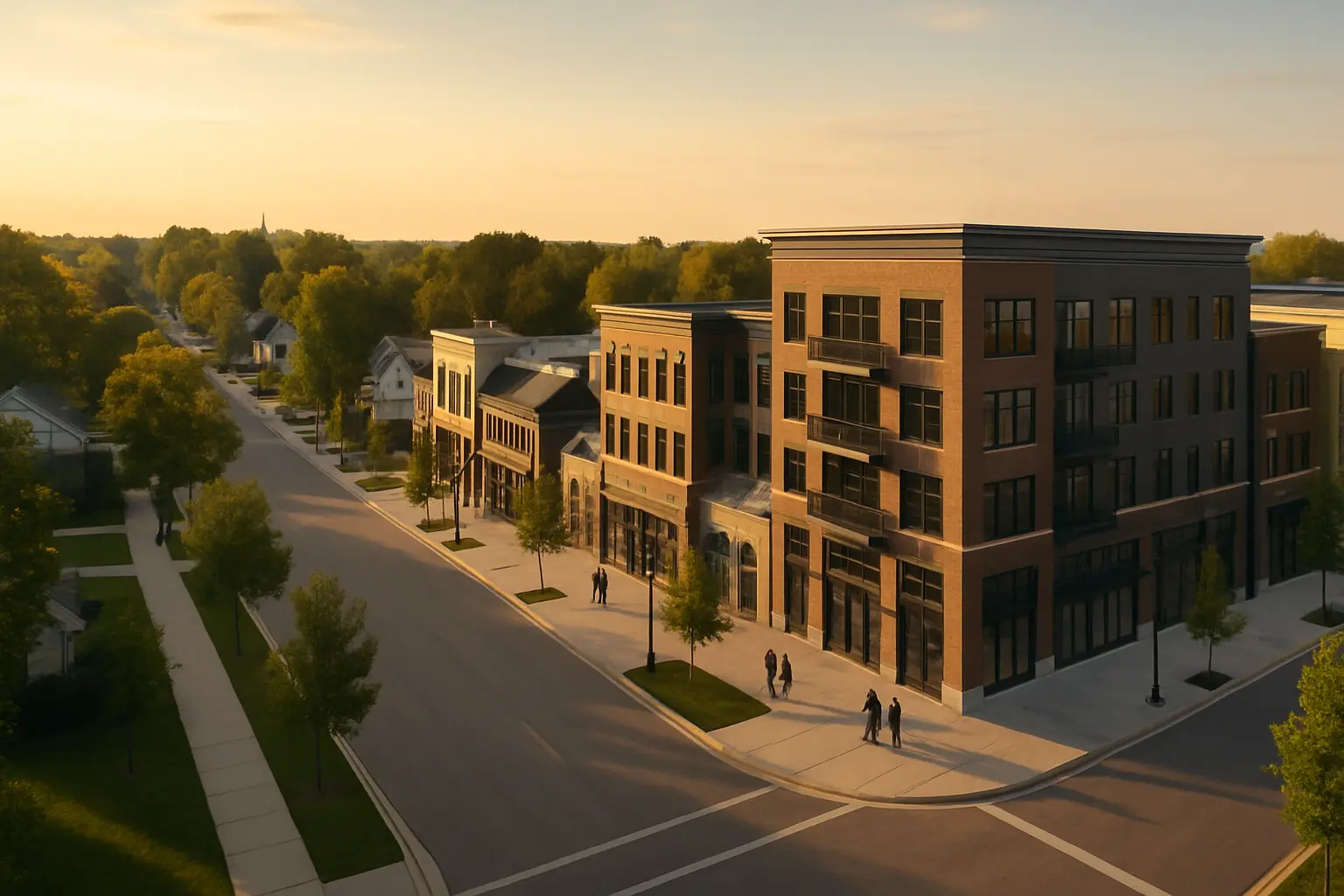 From Urban Escape to Business Hub: The Rise of Sussex and Hartford