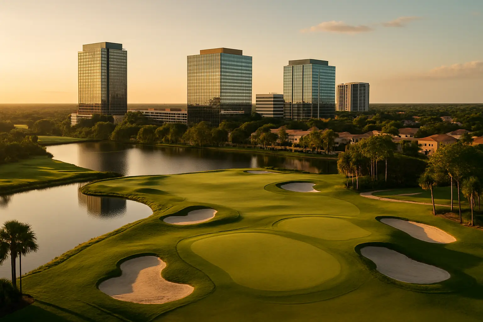 From Golf Greens to Business Dreams: Palm Beach Gardens' Dual Market Appeal