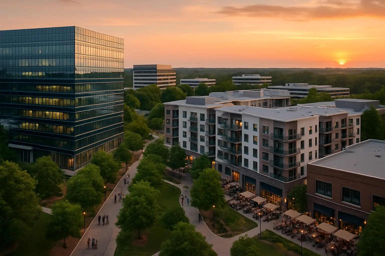 Tech Triangle Transformation: How Raleigh's Business Parks Are Becoming Mixed-Use Communities
