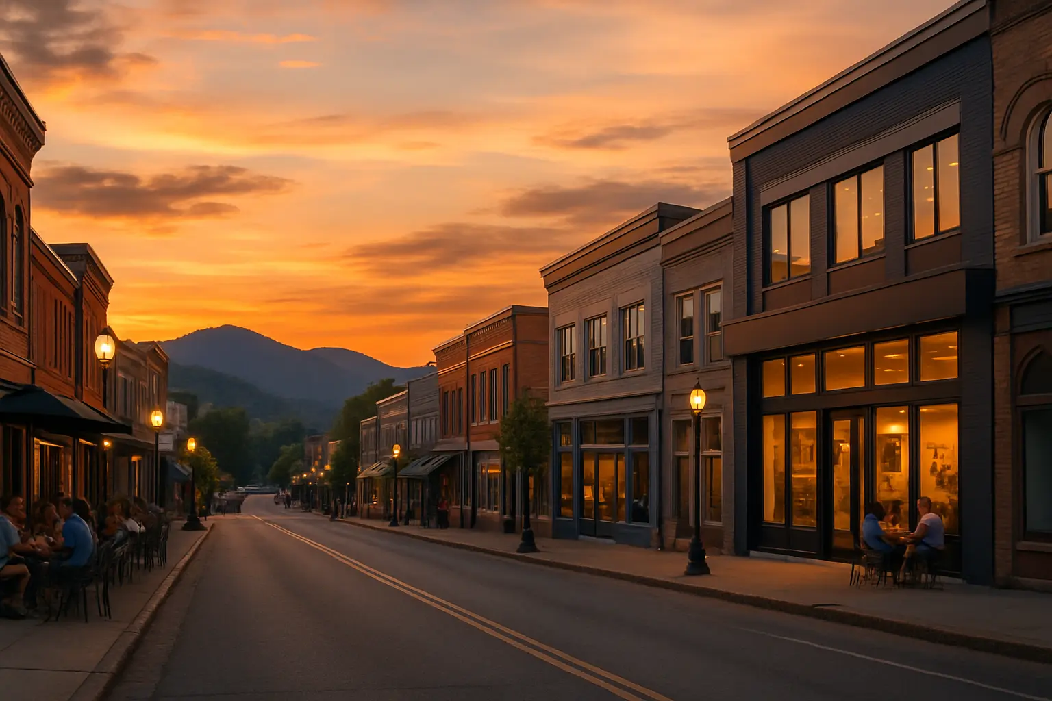 The Booming Business Triangle: Mars Hill, Marshall, and Weaverville's Commercial Revolution