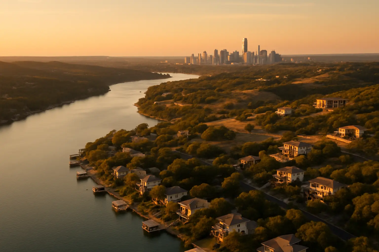 Lake Life to City Lights: The Highland Lakes-Austin Corridor Real Estate Revolution