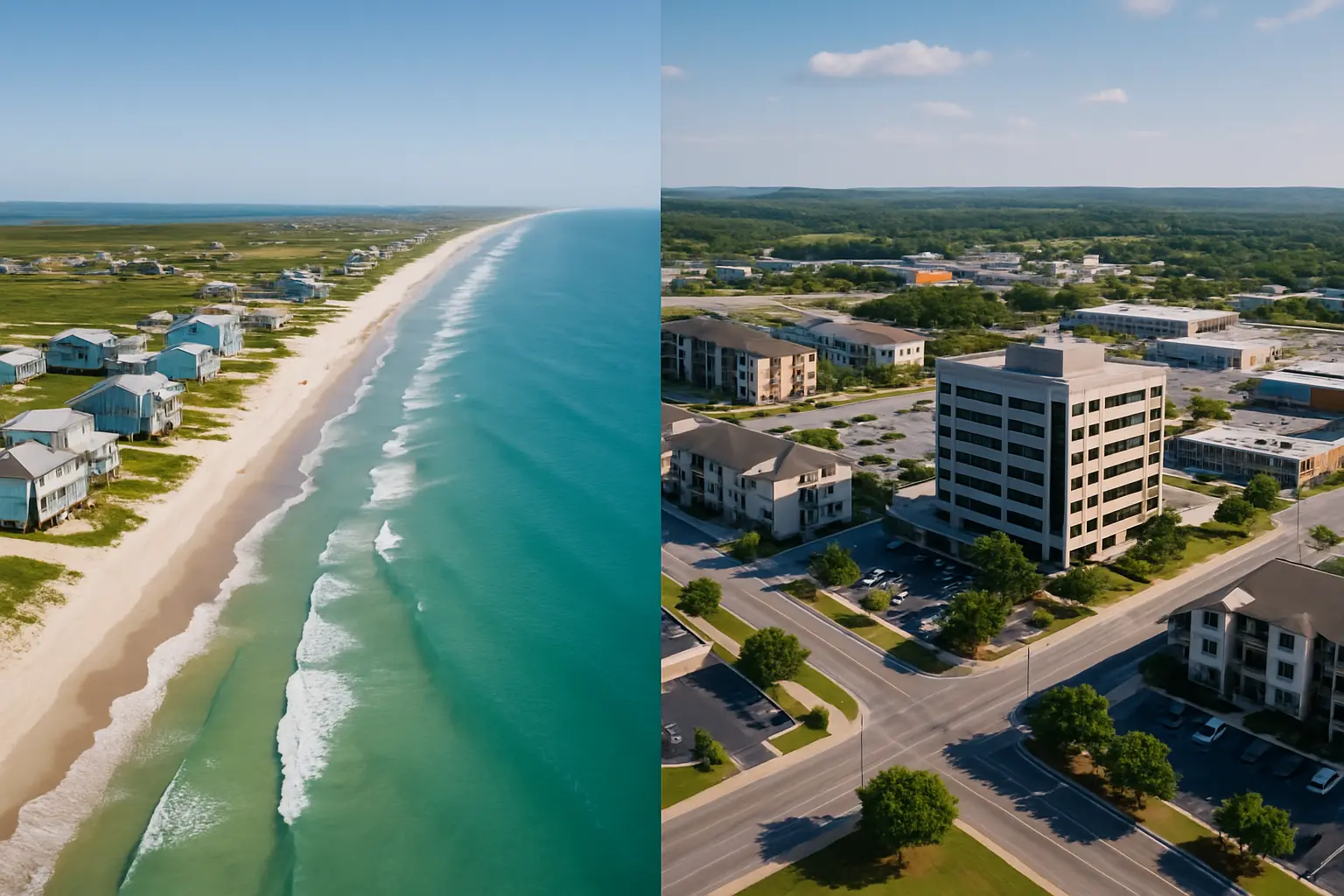 Coastal vs. Central Texas: A Real Estate Investment Guide