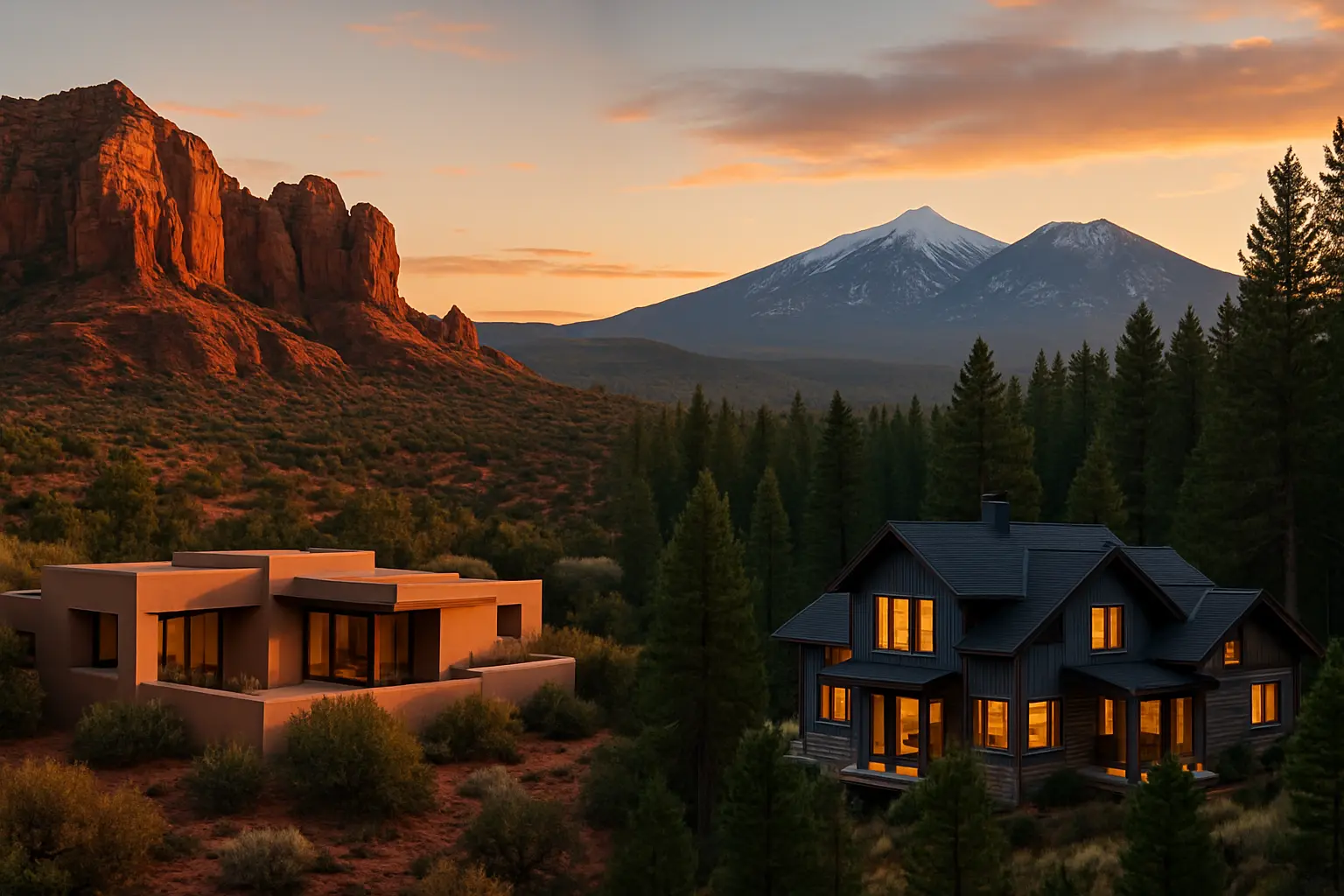 Red Rocks to Pine Forests: Navigating the Diverse Real Estate Markets of Sedona and Flagstaff