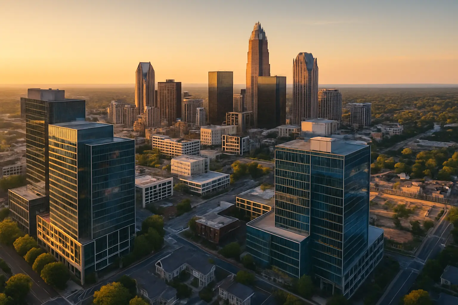 The Golden Triangle: Exploring the Thriving Real Estate Markets of Charlotte, Gastonia, and York