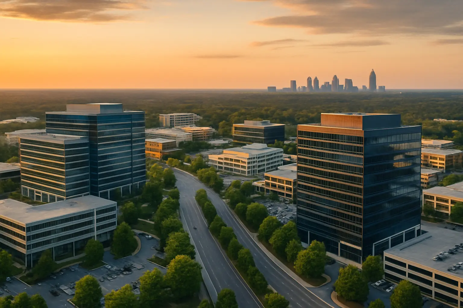 The Golden Triangle: How Alpharetta, Roswell, and Atlanta Are Reshaping Business Real Estate