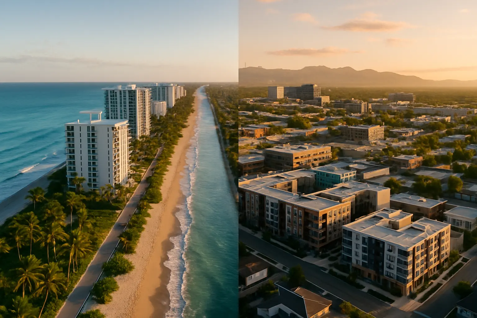 Coastal Meets Suburban: A Tale of Two Real Estate Markets That Define Modern Living